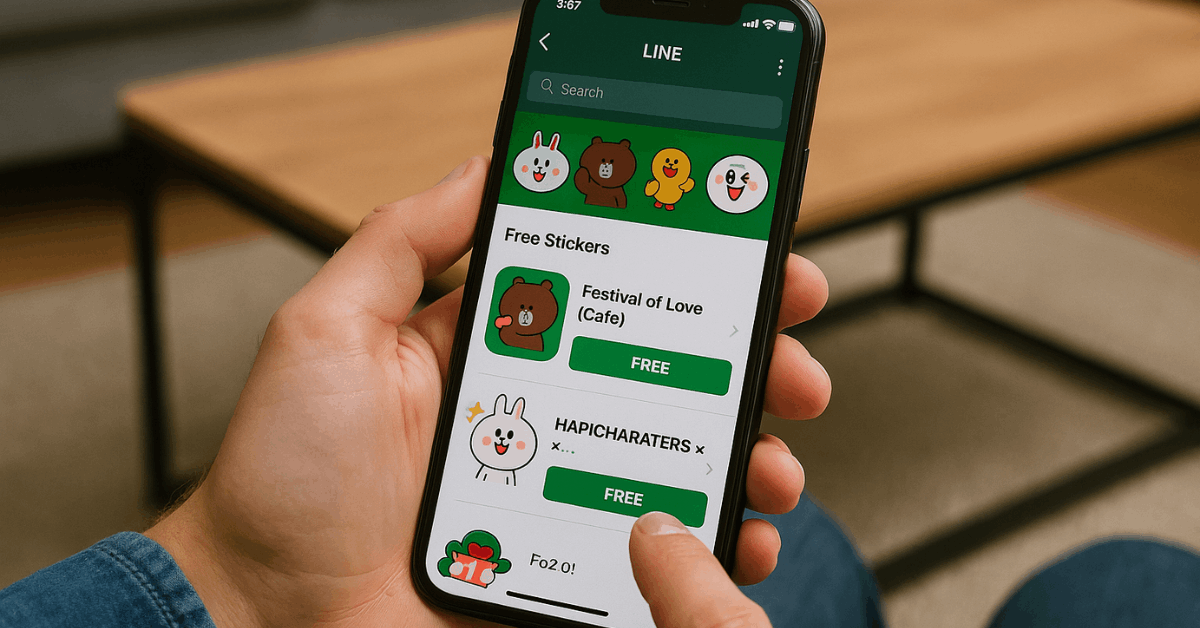LINEアプリで無料スタンプを手に入れる方法：簡単ガイド